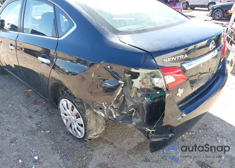 2013 Nissan Sentra S z USA, uszkodzony, nr VIN 3N1AB7AP7DL765723